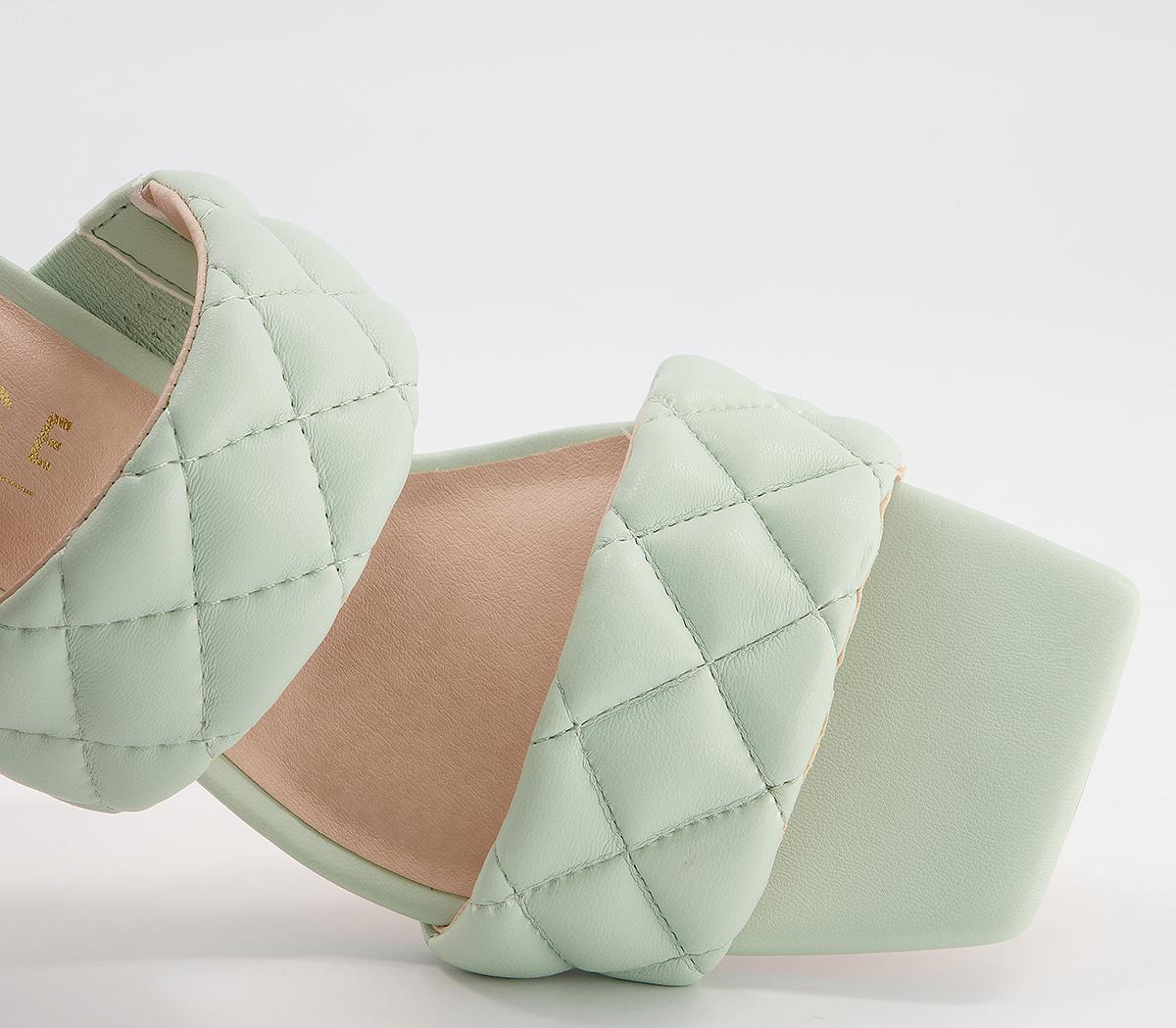 Office Madina Quilted Mules Office Madina Quilted Mules Sage