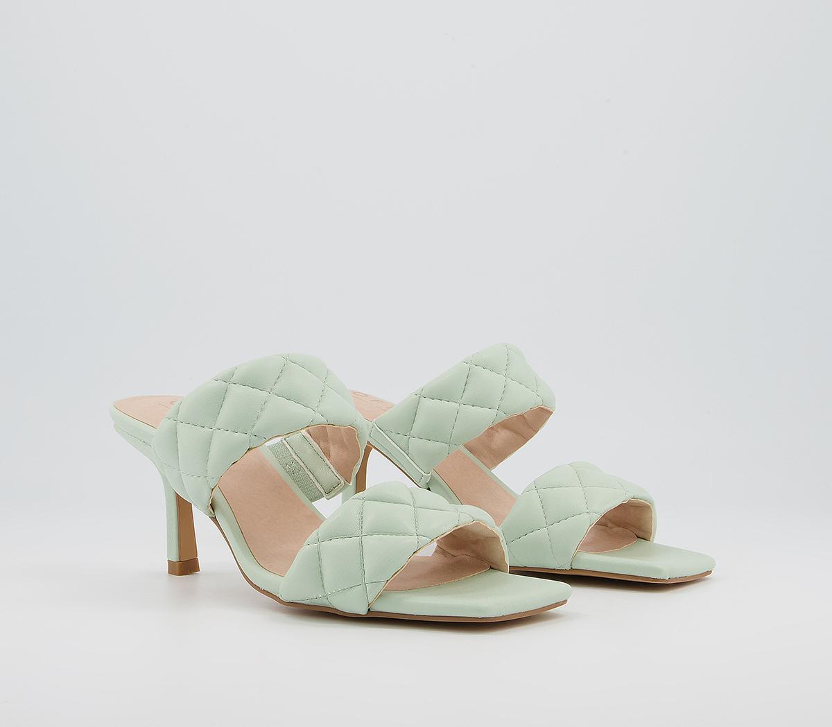 Office Madina Quilted Mules Office Madina Quilted Mules Sage
