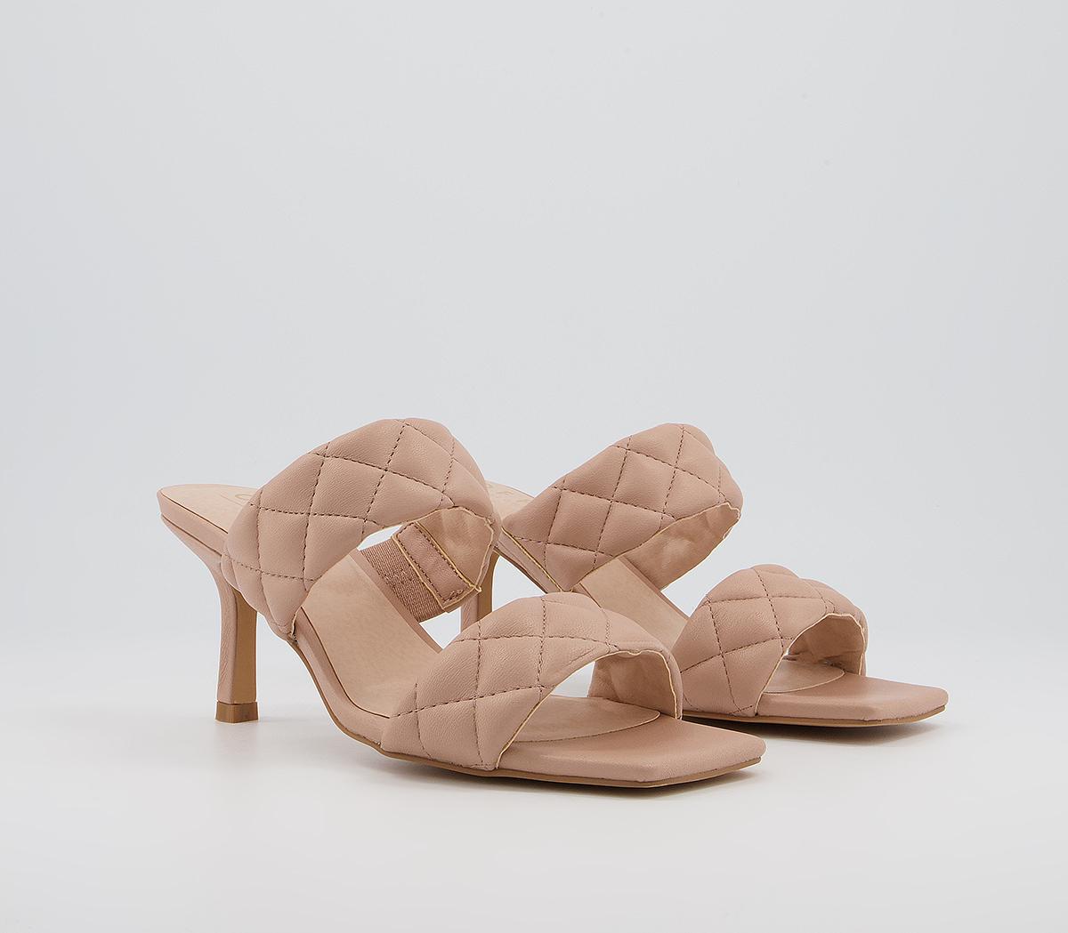 Office Madina Quilted Mules Office Madina Quilted Mules Nude