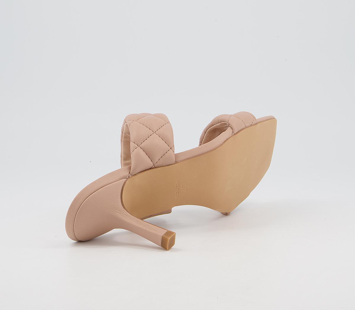 Office Madina Quilted Mules Office Madina Quilted Mules Nude
