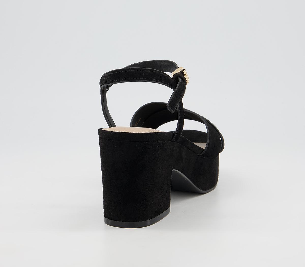 two part platform heels