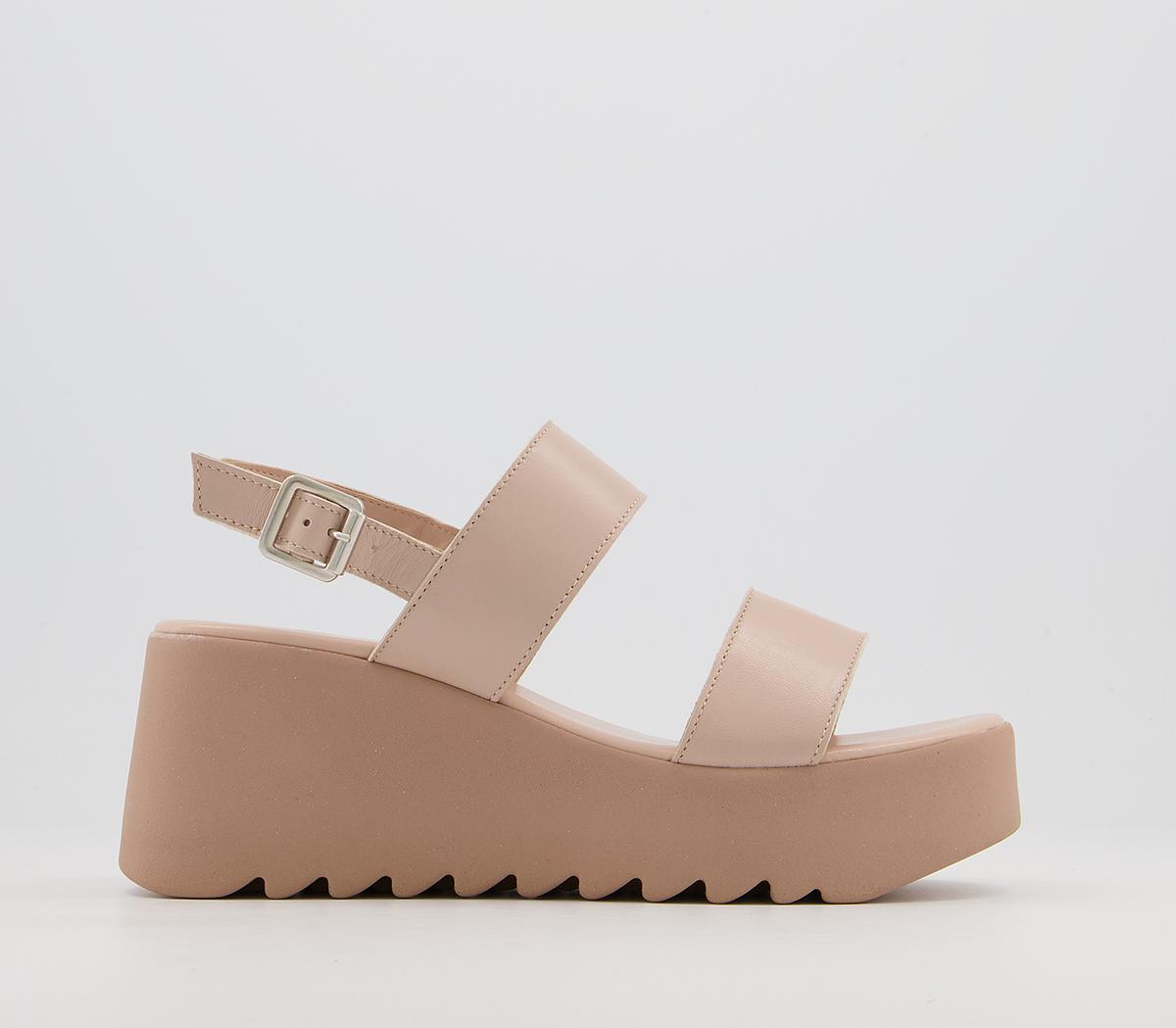 Mali Two Part Wedge Sandals