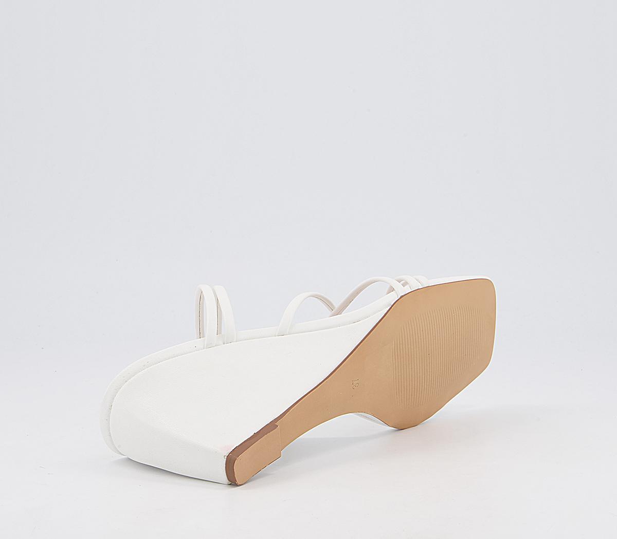 Office Manado Multi Strap Wedges Office Manado Multi Strap Wedges Off White