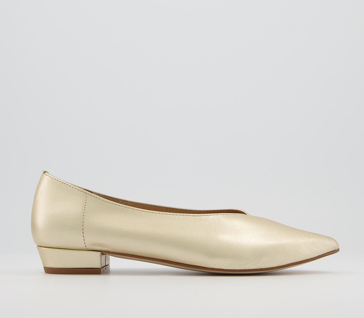 Soft best sale gold shoes