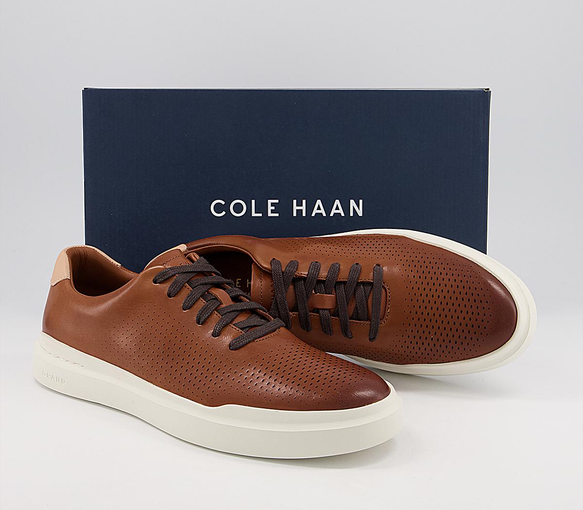 Cole Haan Grand Pro Rally Court Sneakers British Tan Ivory Men #39 s Cole Haan Grand Pro Rally Court Sneakers British Tan Ivory Men #39 s