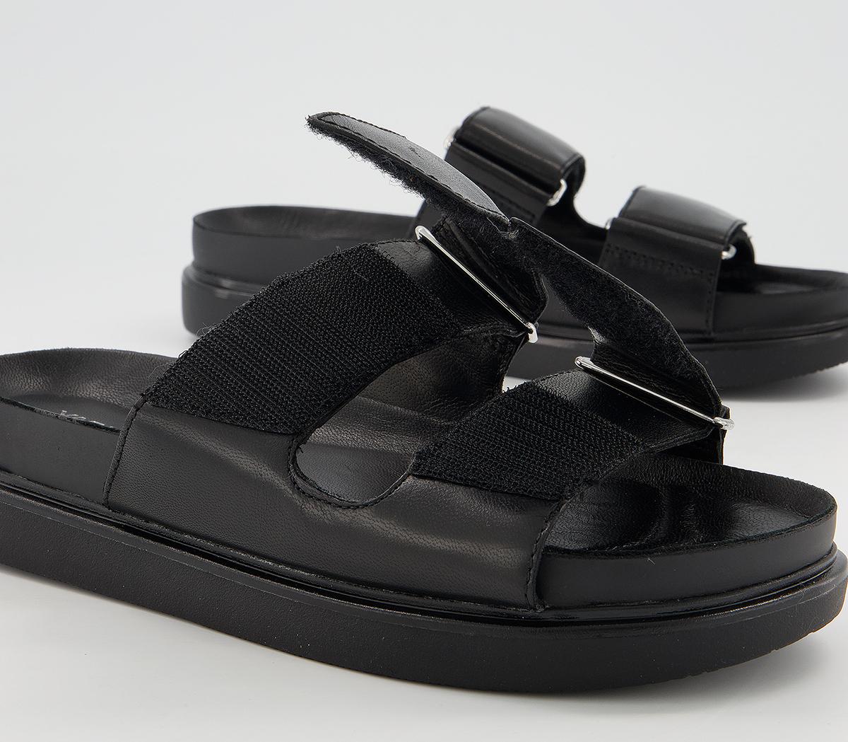 Vagabond Shoemakers Erin Strap Slides Vagabond Shoemakers Erin Strap Slides Black