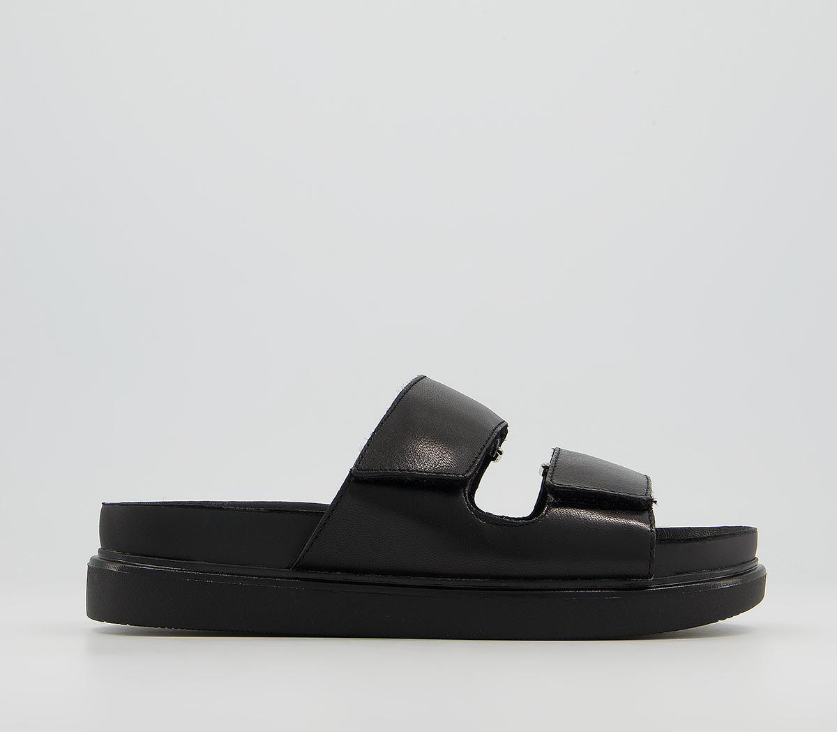 Vagabond Shoemakers Erin Strap Slides Vagabond Shoemakers Erin Strap Slides Black