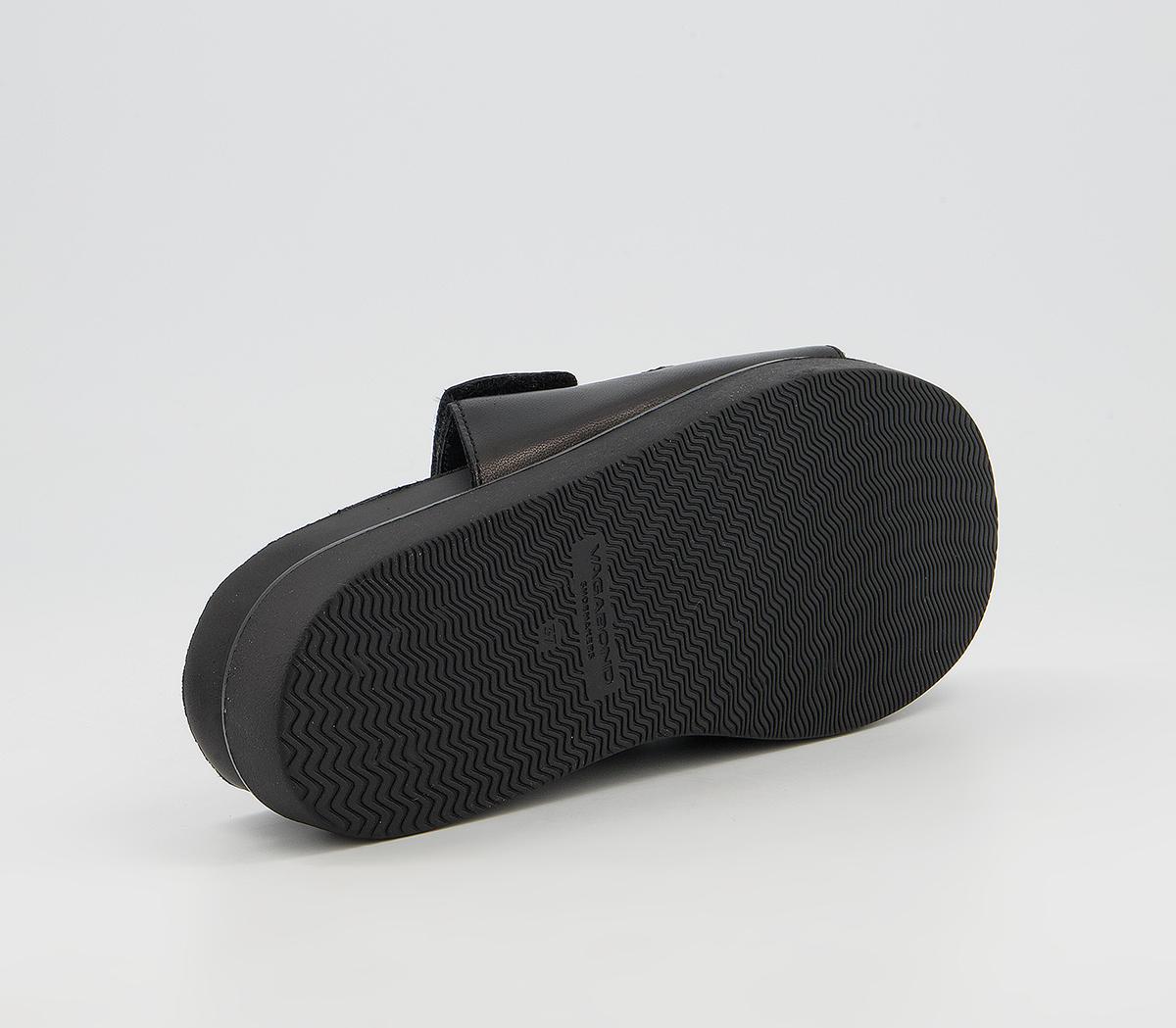 Vagabond Shoemakers Erin Strap Slides Vagabond Shoemakers Erin Strap Slides Black