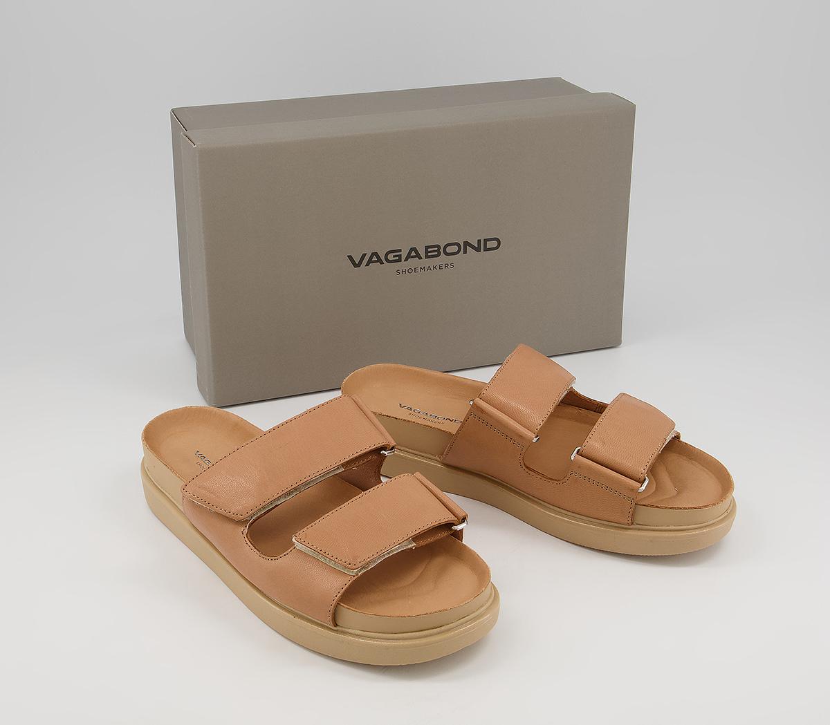 Vagabond Shoemakers Erin Strap Slides Vagabond Shoemakers Erin Strap Slides Tan