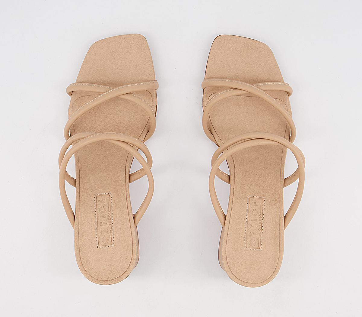 pink strappy mules