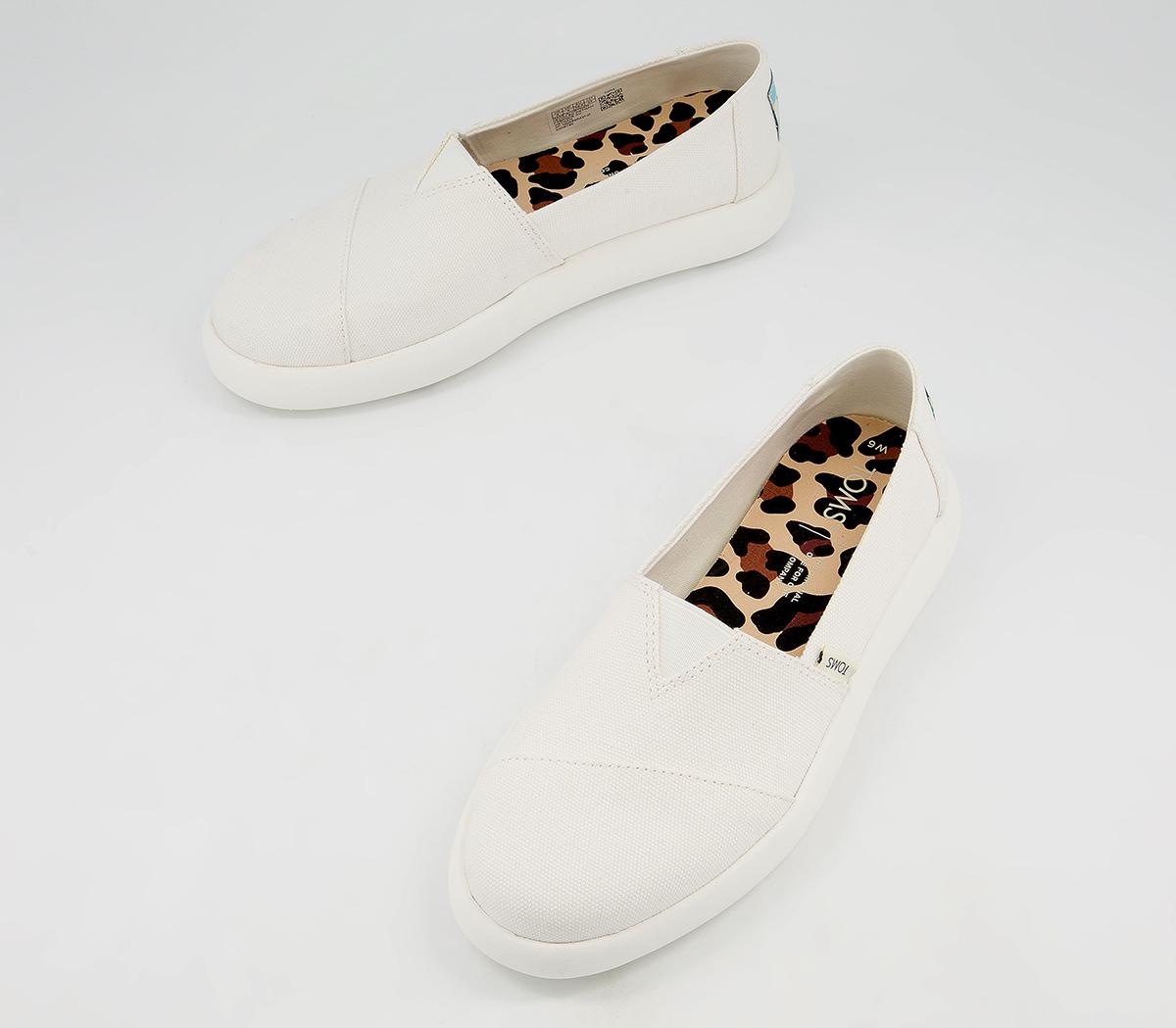 TOMSAlpargata Mallow Slip OnsWhite