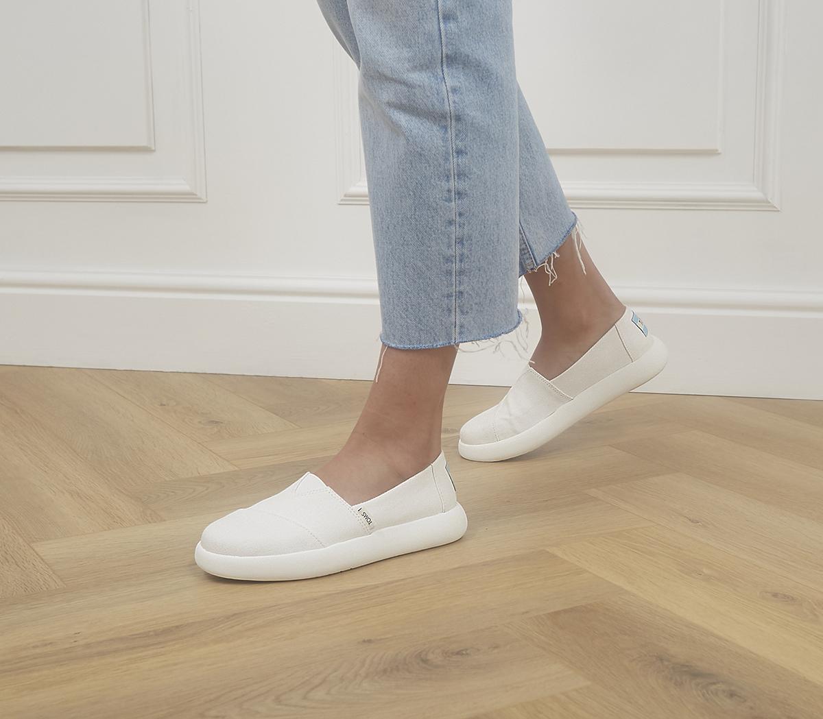 White flat slip clearance on shoes