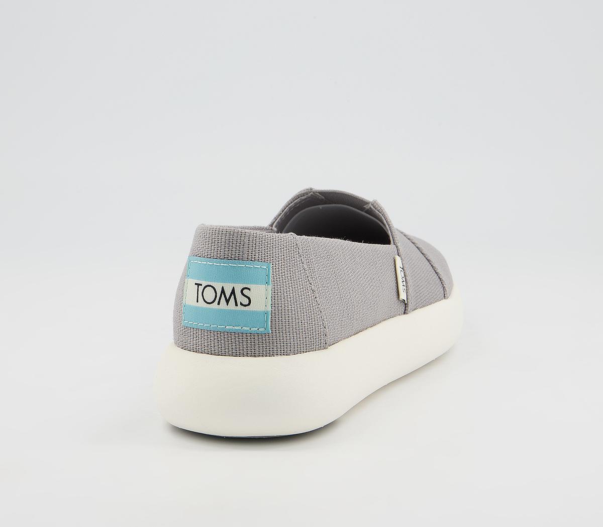 TOMSAlpargata Mallow Slip Ons TOMSAlpargata Mallow Slip OnsGrey