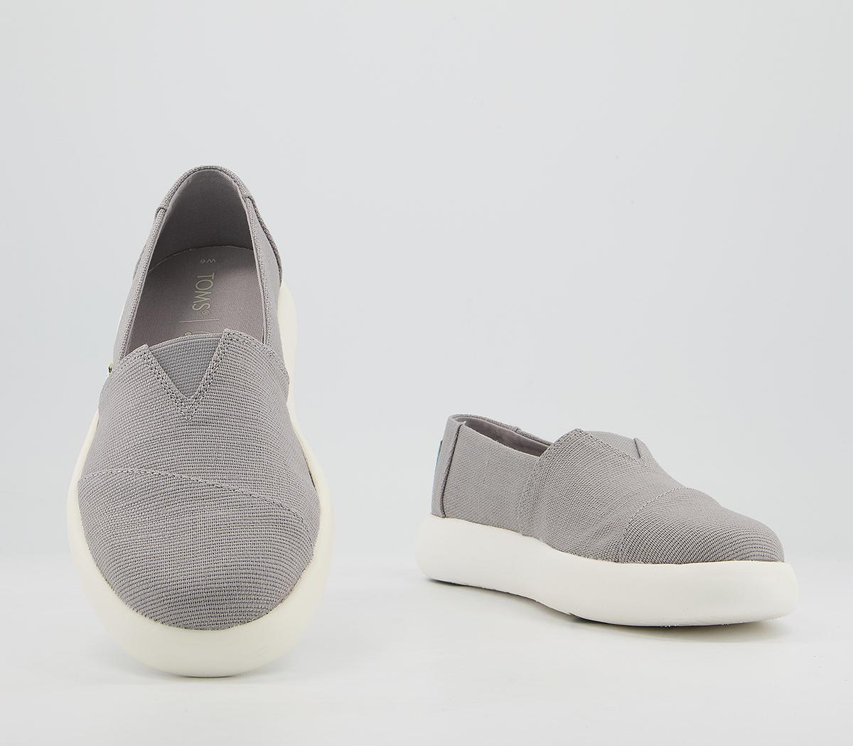 TOMSAlpargata Mallow Slip OnsGrey