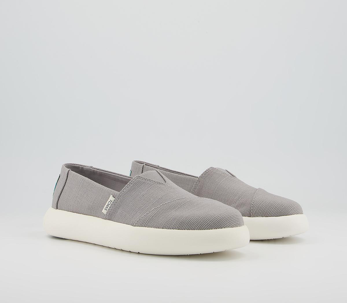 TOMSAlpargata Mallow Slip OnsGrey