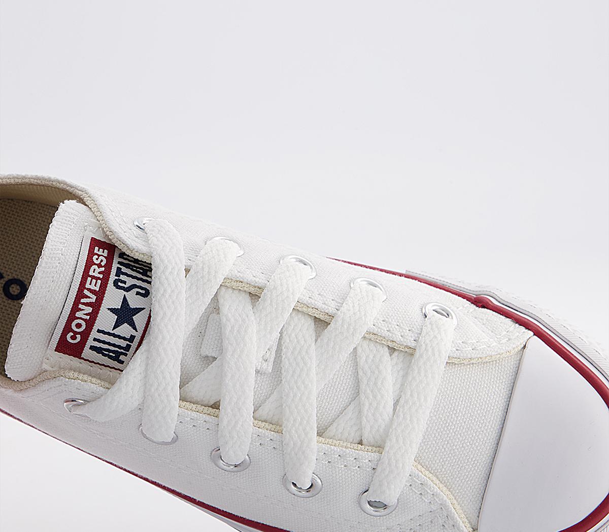 ConverseAll Star Eva Lift Low Platform Youth TrainersWhite Garnet Midnight Navy