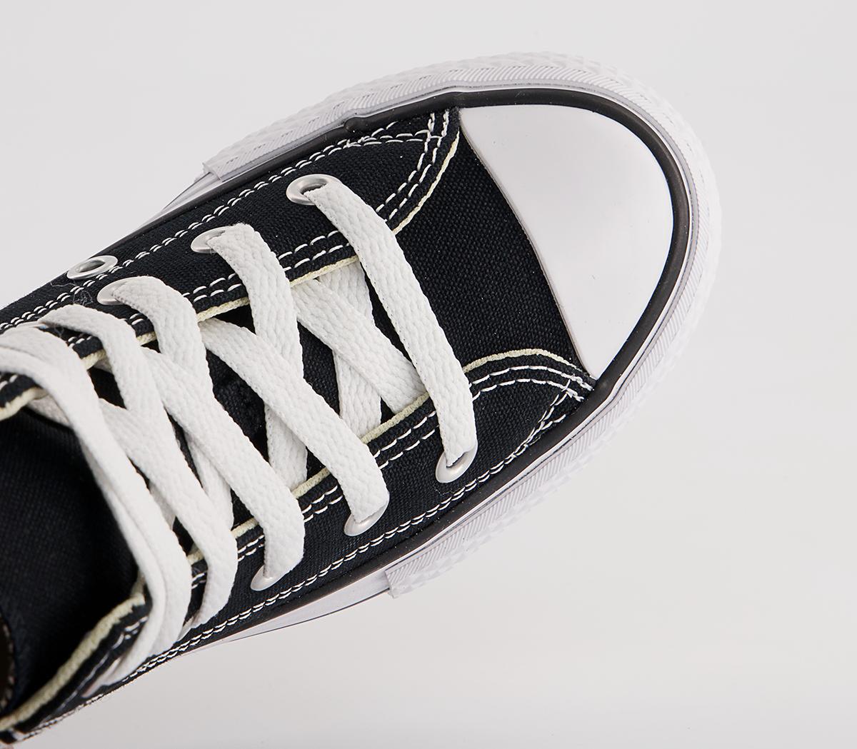 ConverseAll Star Eva Lift Hi Youth Platform TrainersBlack White