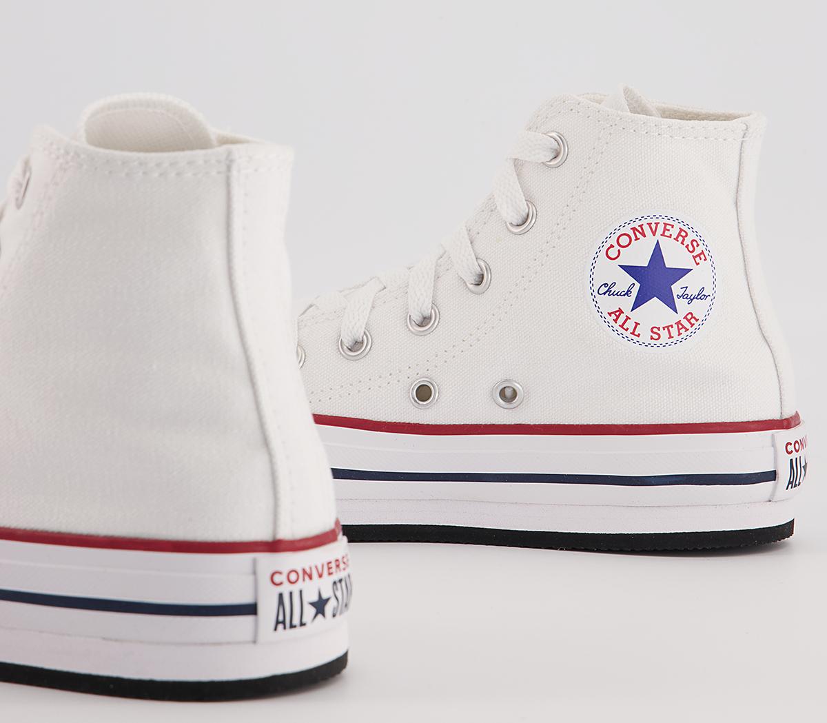 ConverseAll Star Eva Lift Hi Youth TrainersWhite Black