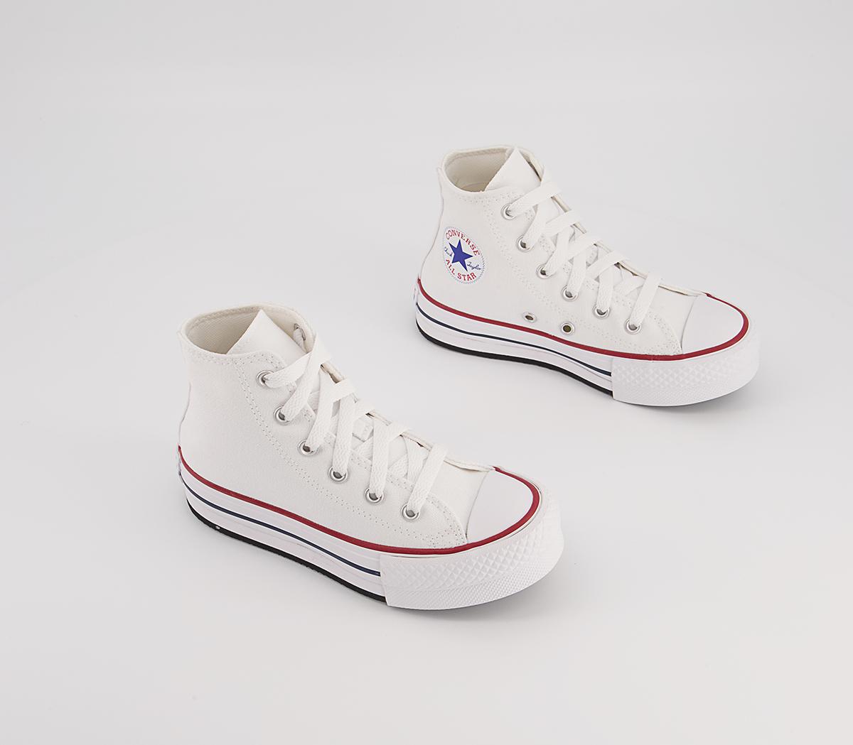 ConverseAll Star Eva Lift Hi Youth TrainersWhite Black