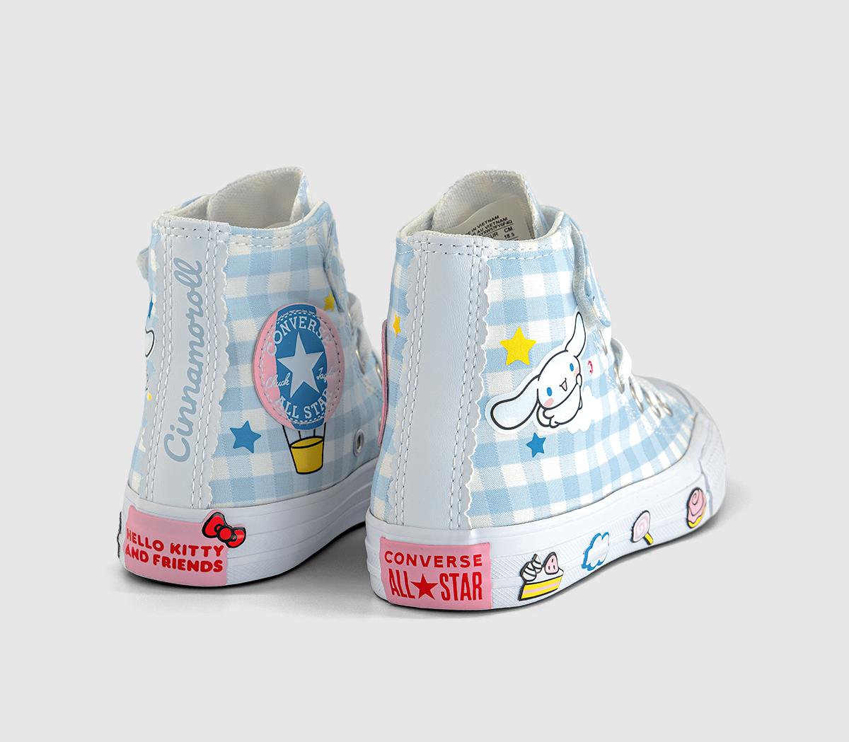 ConverseConverse x Hello Kitty All Star Eva Lift Hi Youth TrainersHello Kitty Baby Blue