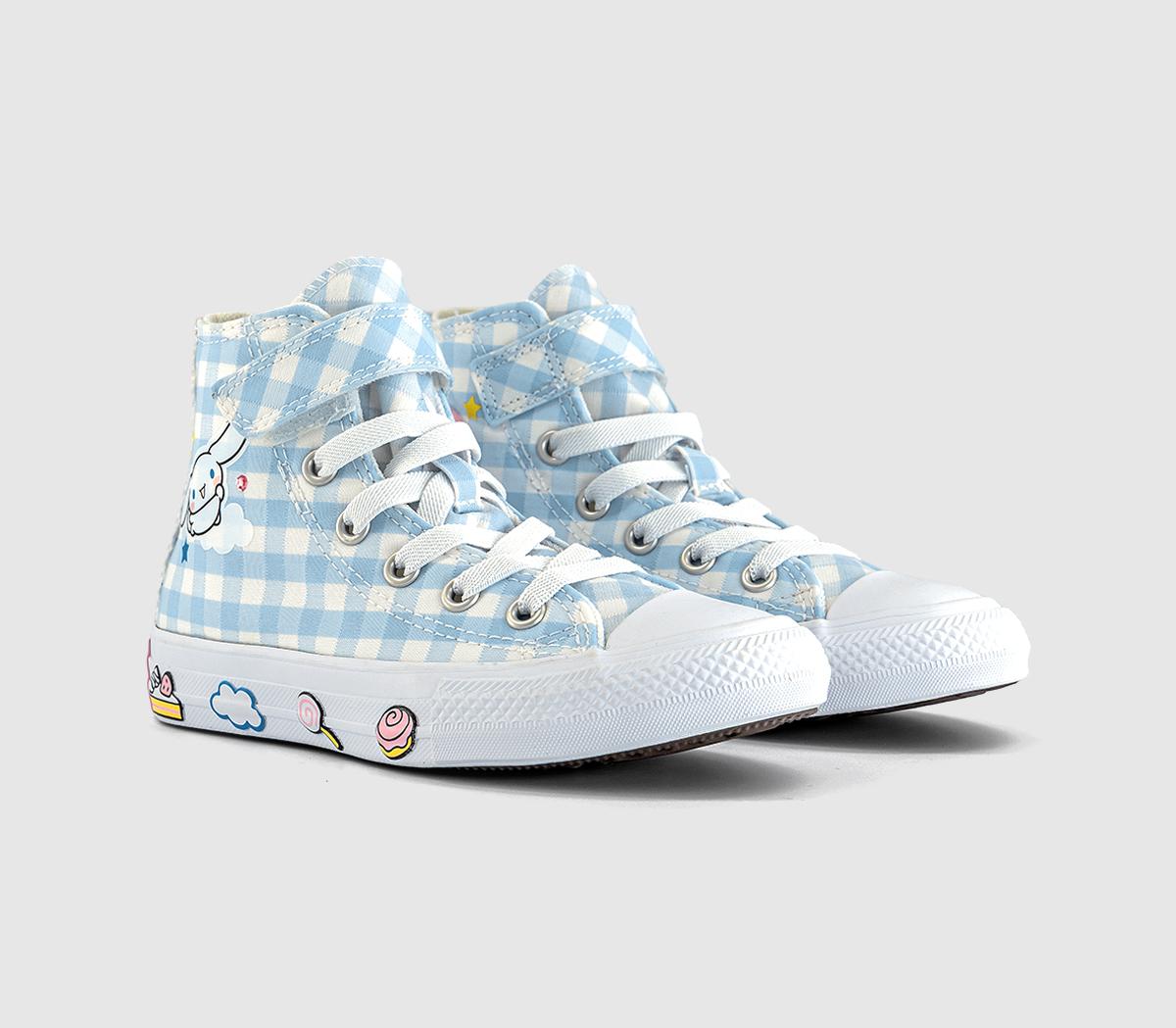 ConverseConverse x Hello Kitty All Star Eva Lift Hi Youth TrainersHello Kitty Baby Blue