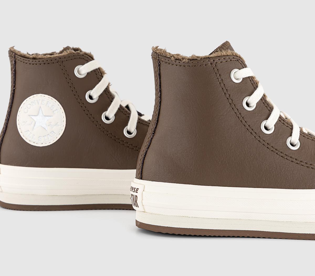 ConverseAll Star Eva Lift Hi Youth TrainersGrounded Black