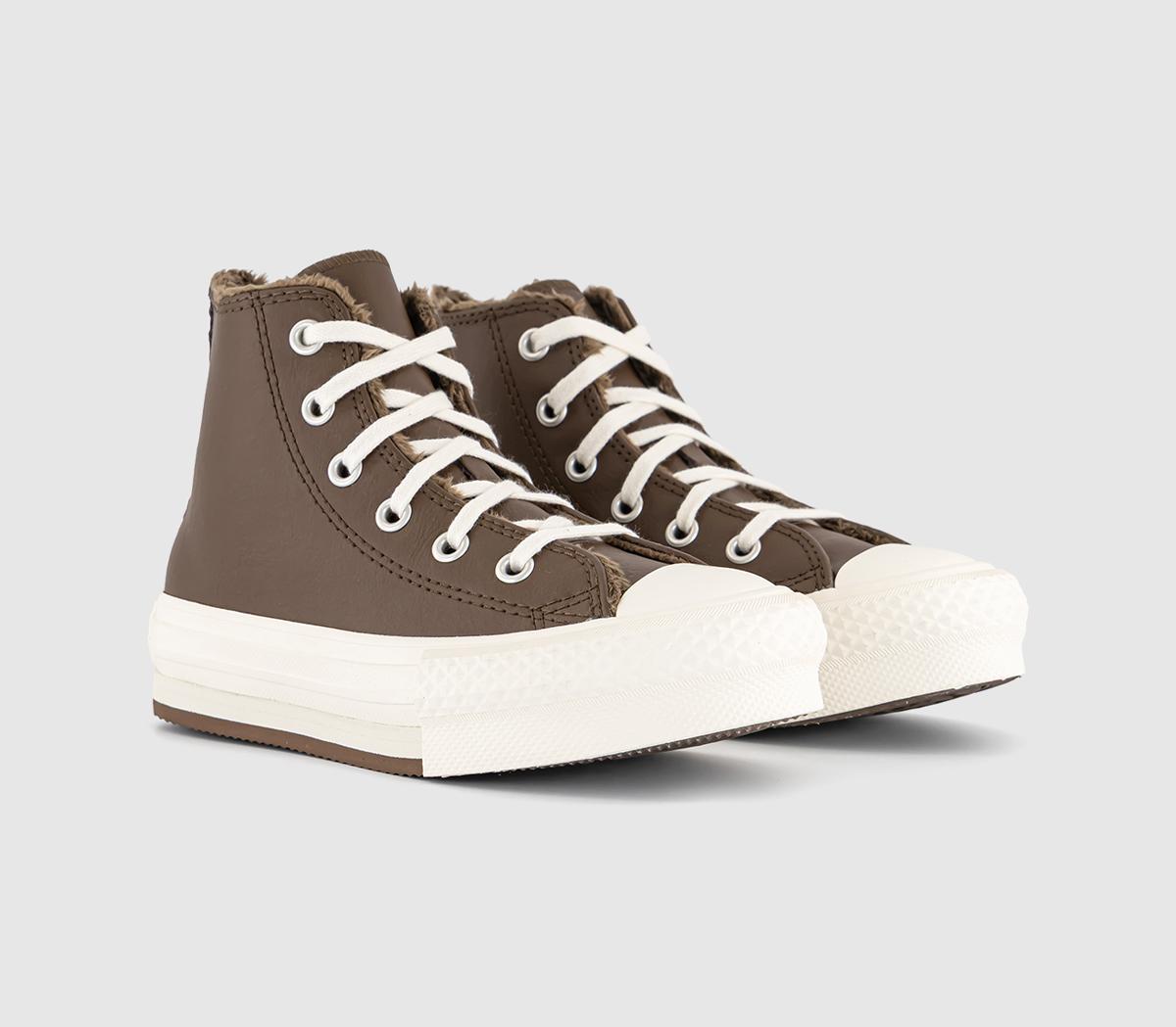 ConverseAll Star Eva Lift Hi Youth TrainersGrounded Black