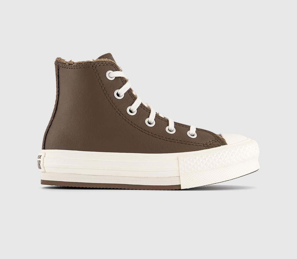 Converse All Star Eva Lift Hi Youth Trainers Grounded  Black in Kids  Size 1 youth, Office Shoes