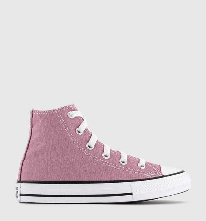 Converse All Star Eva Lift Hi Youth Trainers Cliffside Rose