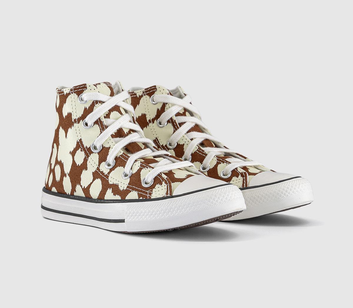 ConverseAll Star Eva Lift Hi Youth TrainersUnearthed Egret Vintage White