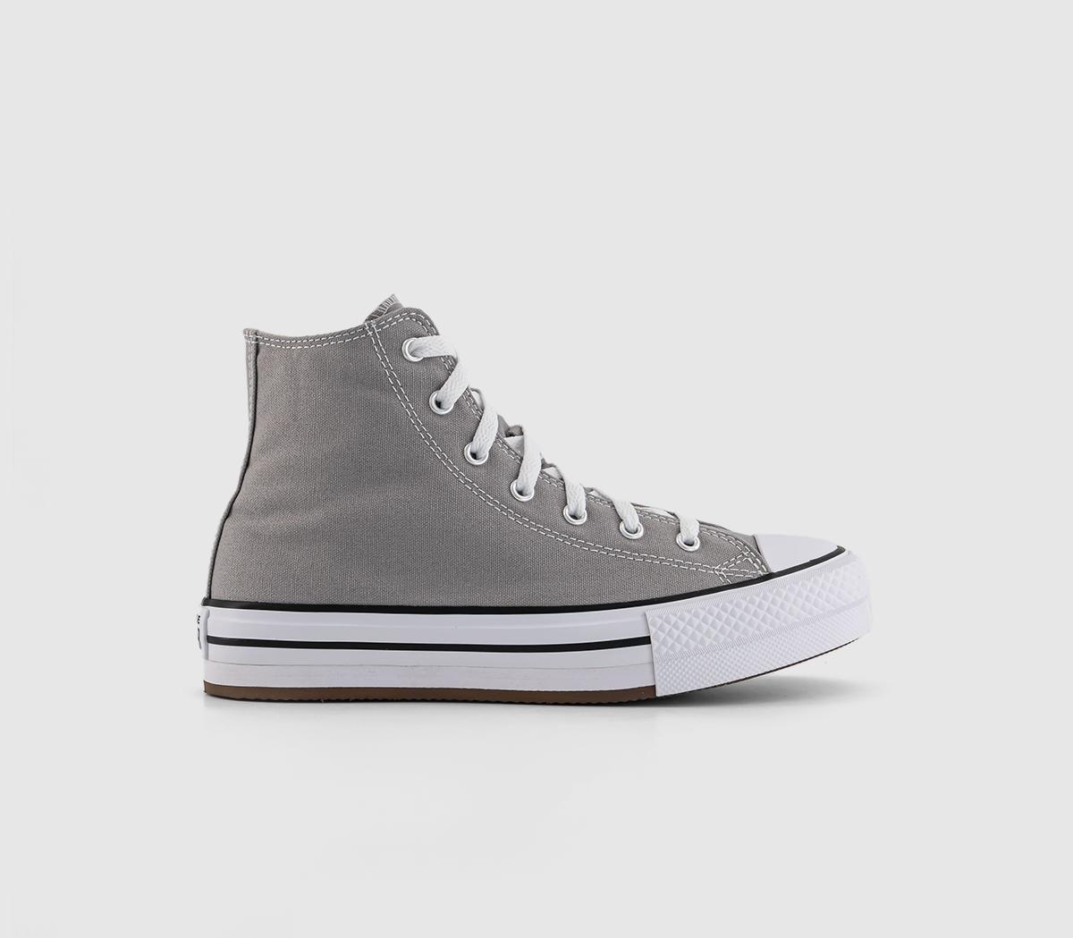 ConverseAll Star Eva Lift Hi Jnr Trainers ConverseAll Star Eva Lift Hi Jnr TrainersTotally Neutral White Black