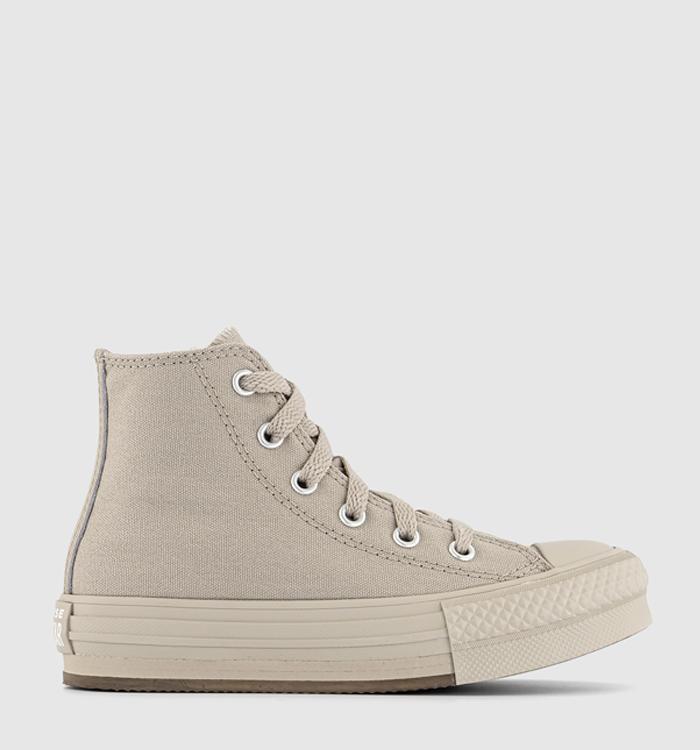 Converse All Star Eva Lift Hi Junior Trainers Papyrus