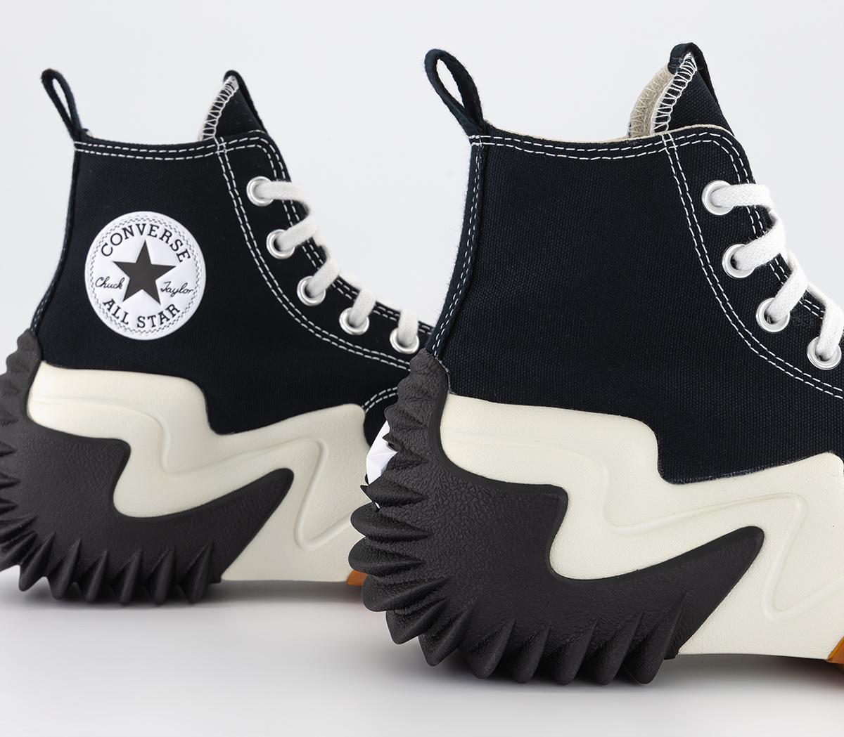 ConverseRun Star Motion Platform Trainers ConverseRun Star Motion Platform TrainersBlack White