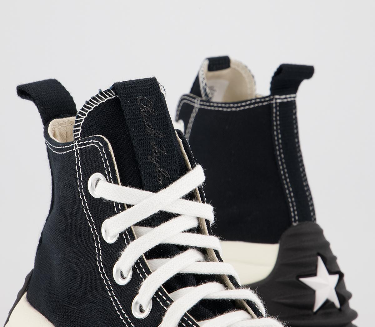Converse Run Star Motion Platform Trainers Converse Run Star Motion Platform Trainers Black White