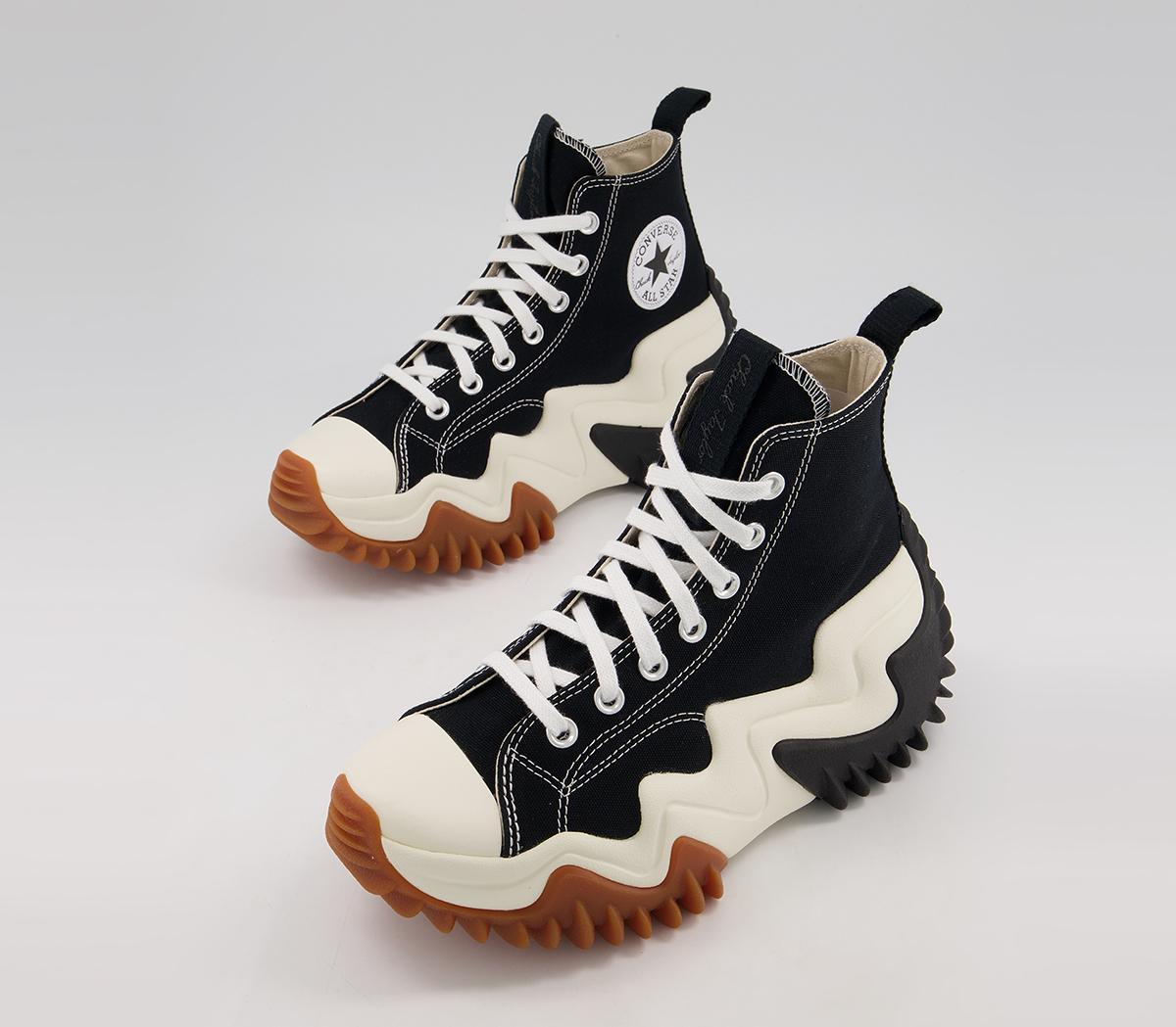 Converse Run Star Motion Platform Trainers Converse Run Star Motion Platform Trainers Black White