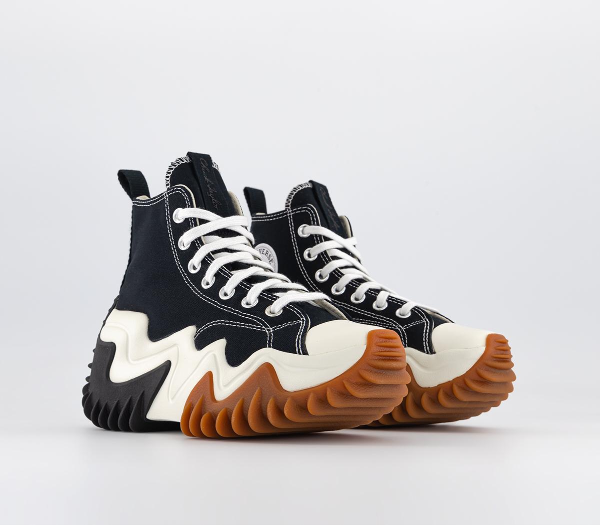 ConverseRun Star Motion Platform TrainersBlack White