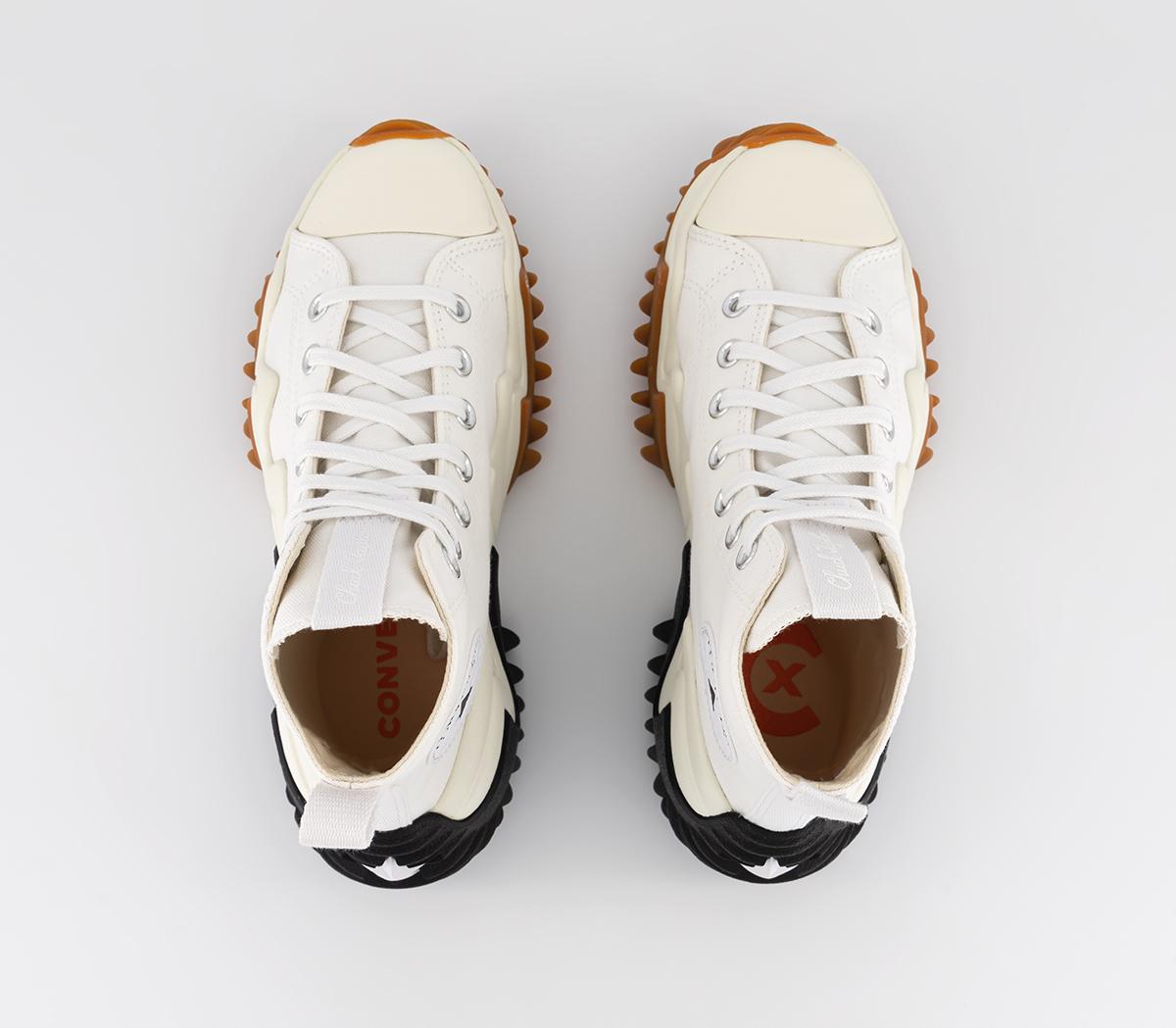 ConverseRun Star Motion Platform TrainersWhite Black Gum