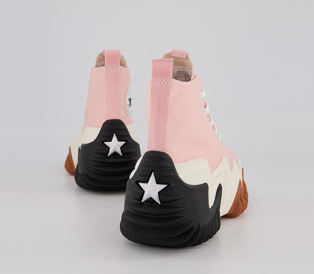 Converse Run Star Motion Platform Trainers Converse Run Star Motion Platform Trainers Storm Pink Natural Ivory Black