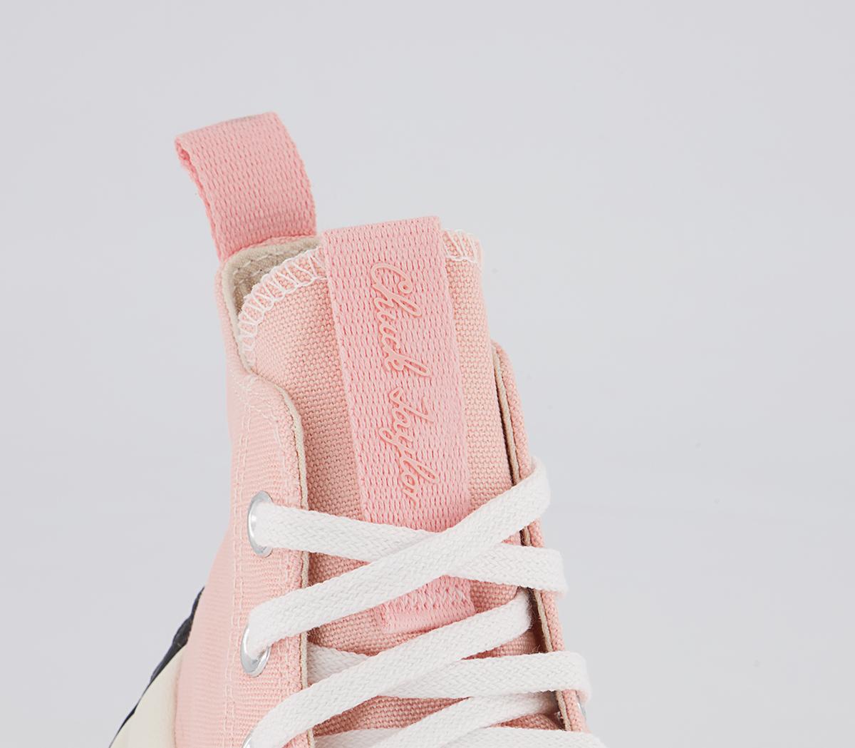 Converse Run Star Motion Platform Trainers Converse Run Star Motion Platform Trainers Storm Pink Natural Ivory Black
