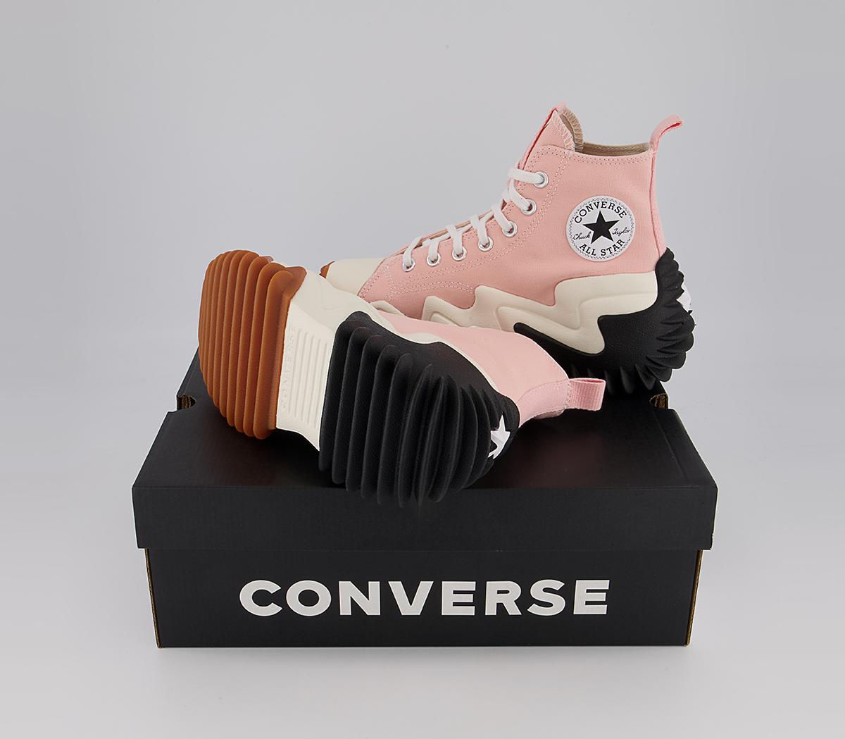 Converse Run Star Motion Platform Trainers Converse Run Star Motion Platform Trainers Storm Pink Natural Ivory Black
