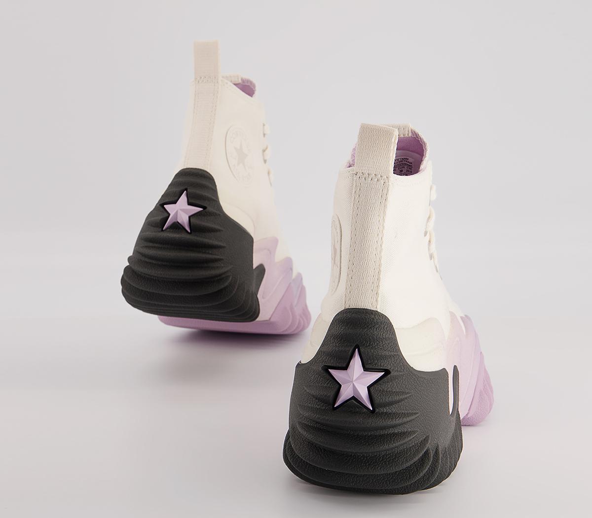 Converse Run Star Motion Platform Trainers Converse Run Star Motion Platform Trainers Ombre Egret Pale Amethyst Storm Wind