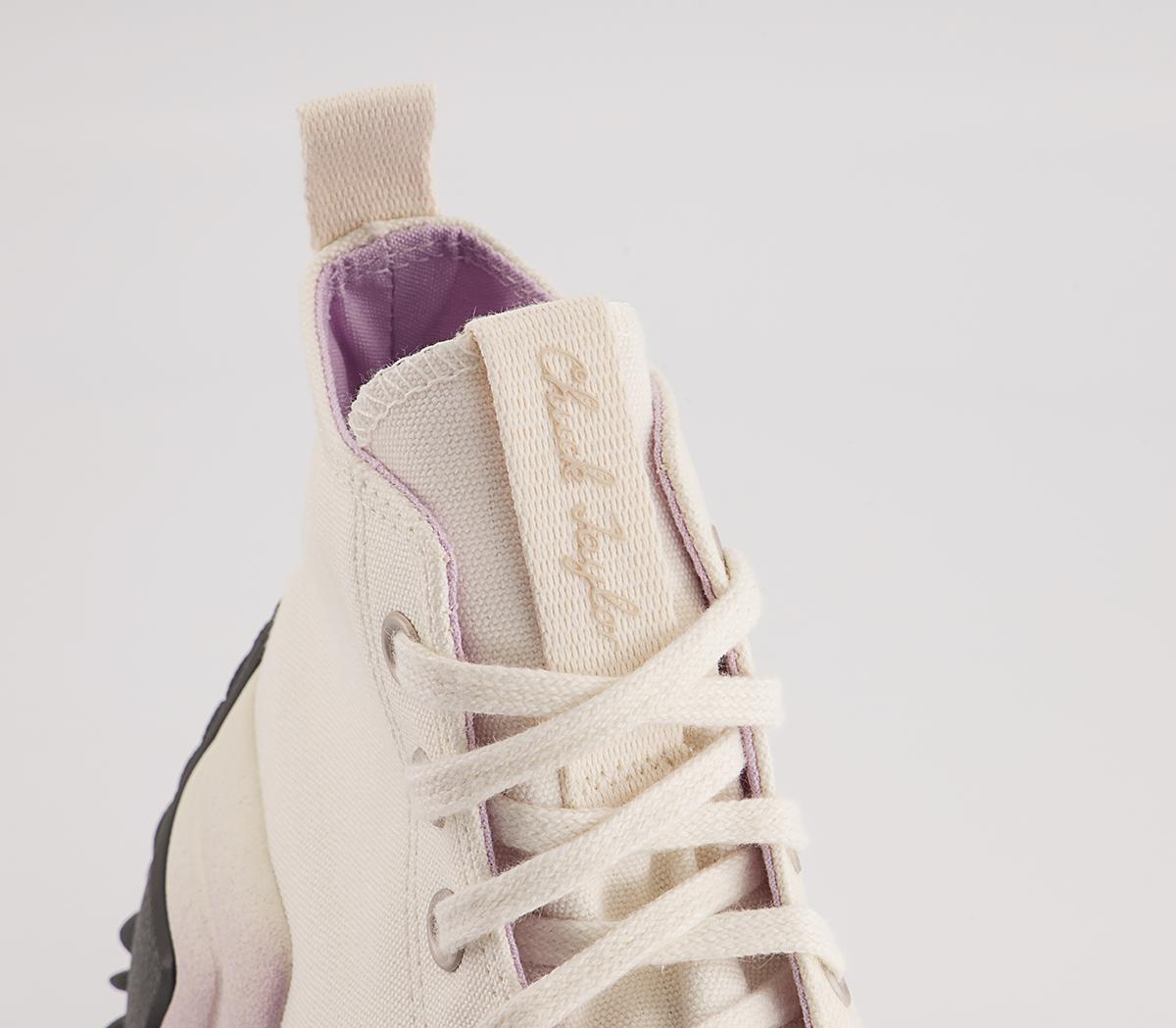 Converse Run Star Motion Platform Trainers Converse Run Star Motion Platform Trainers Ombre Egret Pale Amethyst Storm Wind