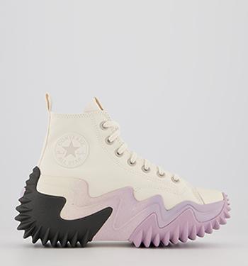 tênis converse run star hike high black