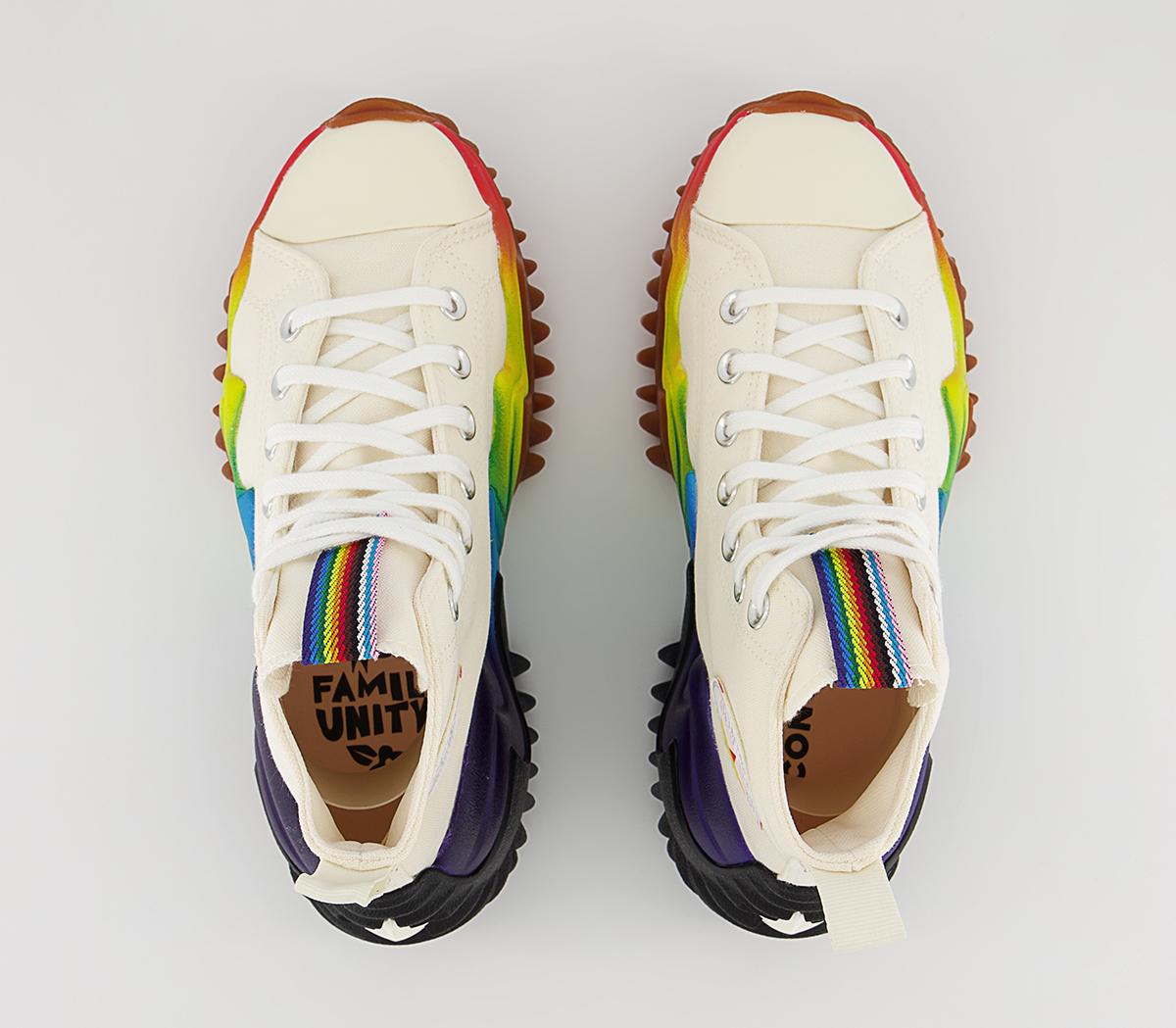 Converse Run Star Motion Platform Trainers Converse Run Star Motion Platform Trainers Egret Pride Multi