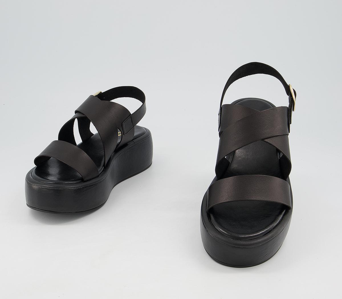 Kaltur Chunky Sandals Black - Women’s Sandals