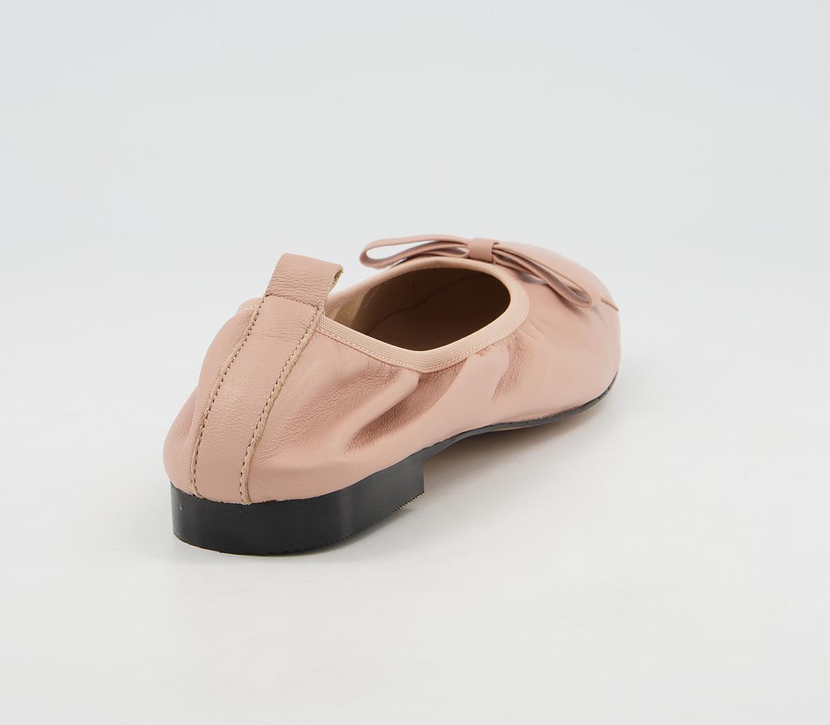 Office Forefront Soft Unlined Ballet Pumps Office Forefront Soft Unlined Ballet Pumps Soft Nude Leather