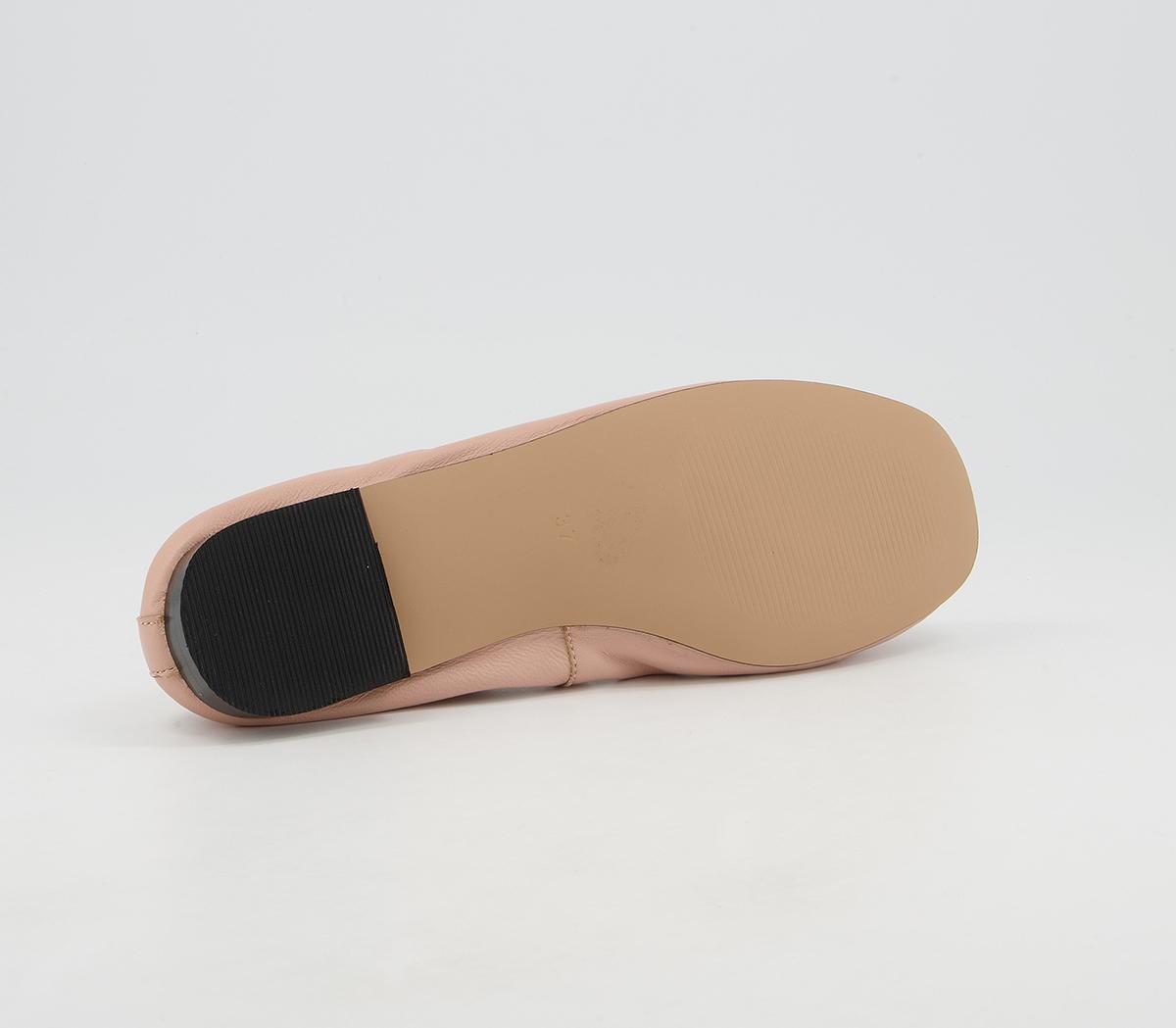 Office Forefront Soft Unlined Ballet Pumps Office Forefront Soft Unlined Ballet Pumps Soft Nude Leather