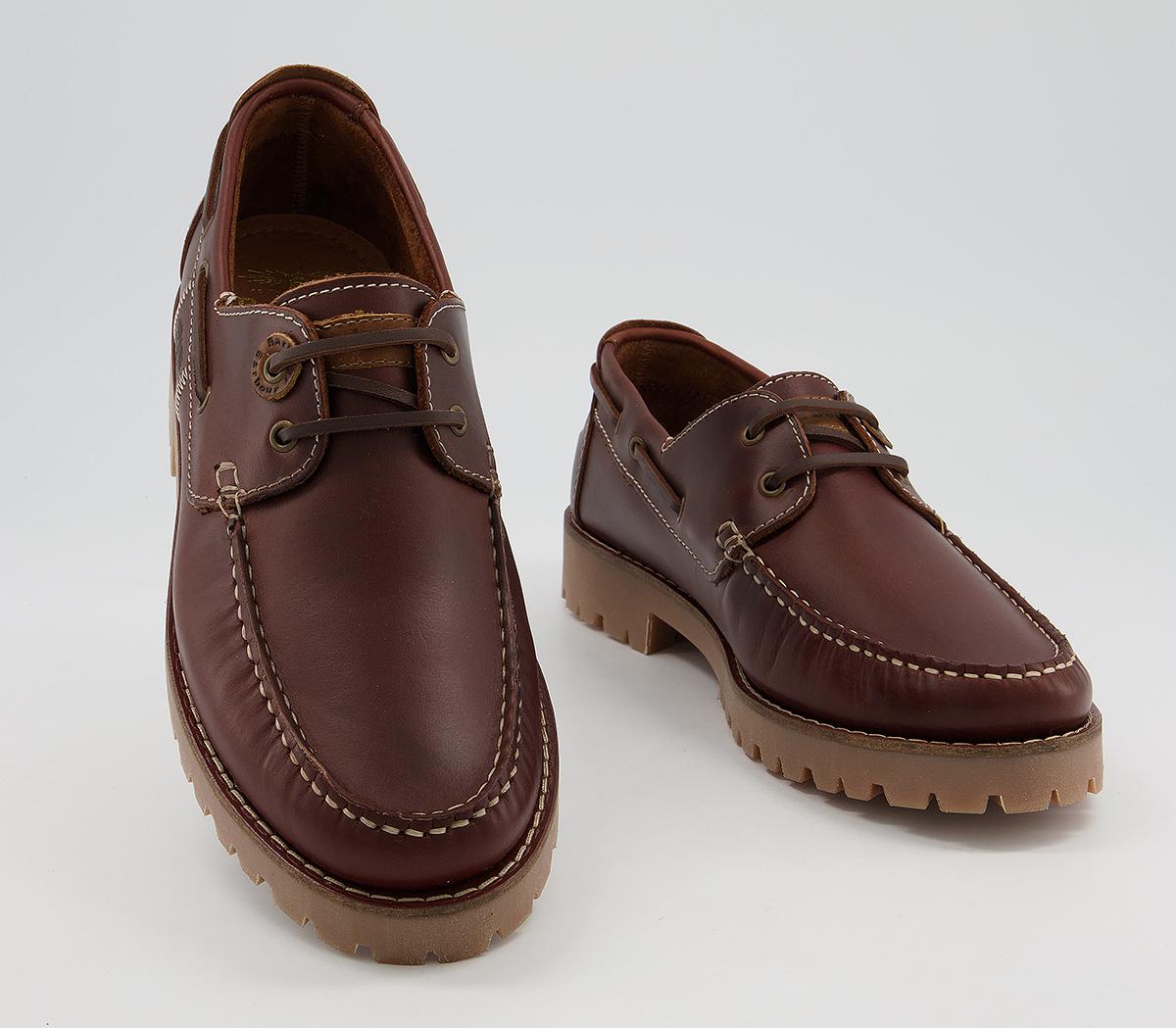 Barbour Stern Boat Shoes Barbour Stern Boat Shoes Mahogany