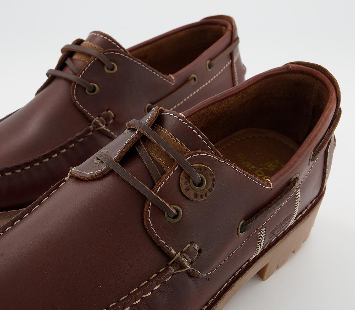 Barbour Stern Boat Shoes Barbour Stern Boat Shoes Mahogany