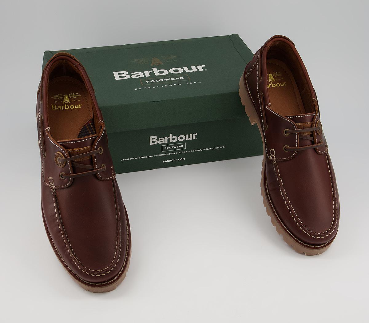Barbour Stern Boat Shoes Barbour Stern Boat Shoes Mahogany